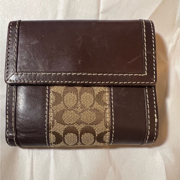 Small coach wallet signature - Picture 2 of 5